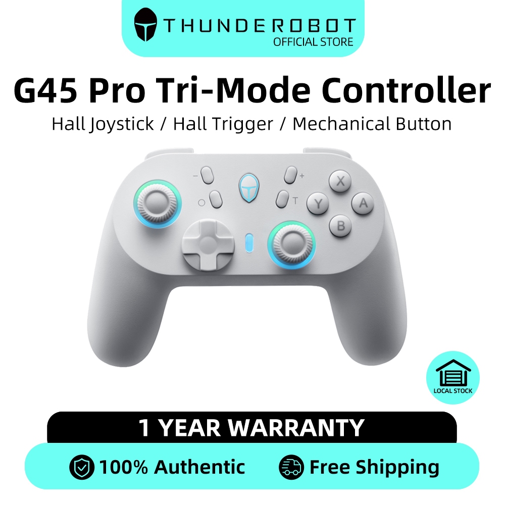Thunderobot G45 Wireless Gamepad Controller, 2.4G Wireless Wired ...