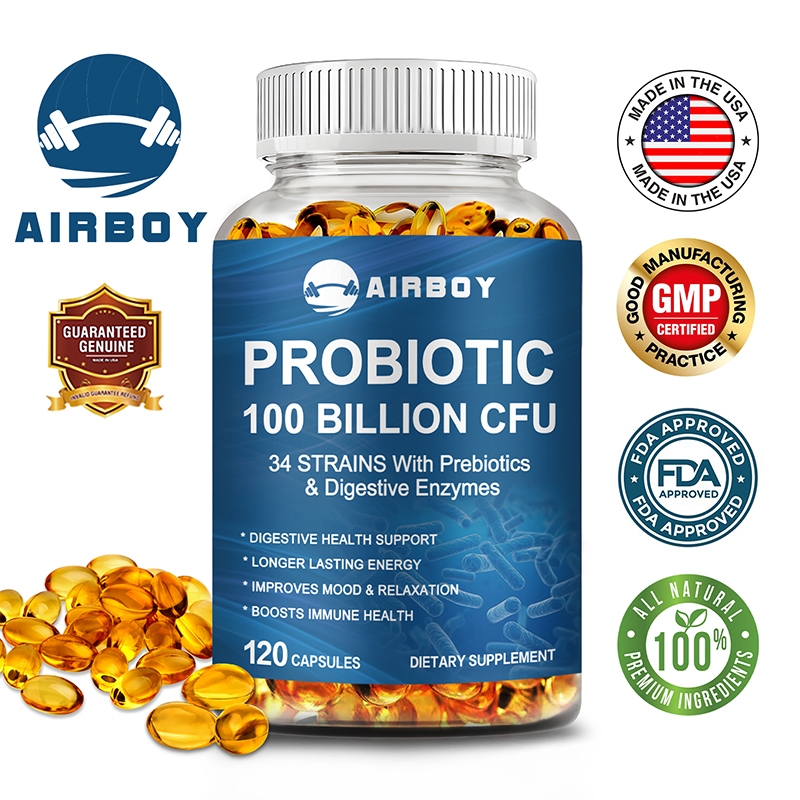 Probiotiques Pour Adultes KENOFOR - Renforce Immunité Et Digestion - Sans Gluten, Vegan