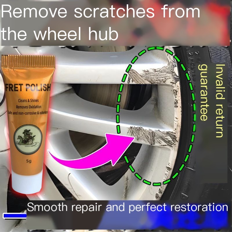 Alloy Wheel Repair Kit 5min DIY Scratch Fix for Car Rims Multi-Surface ...