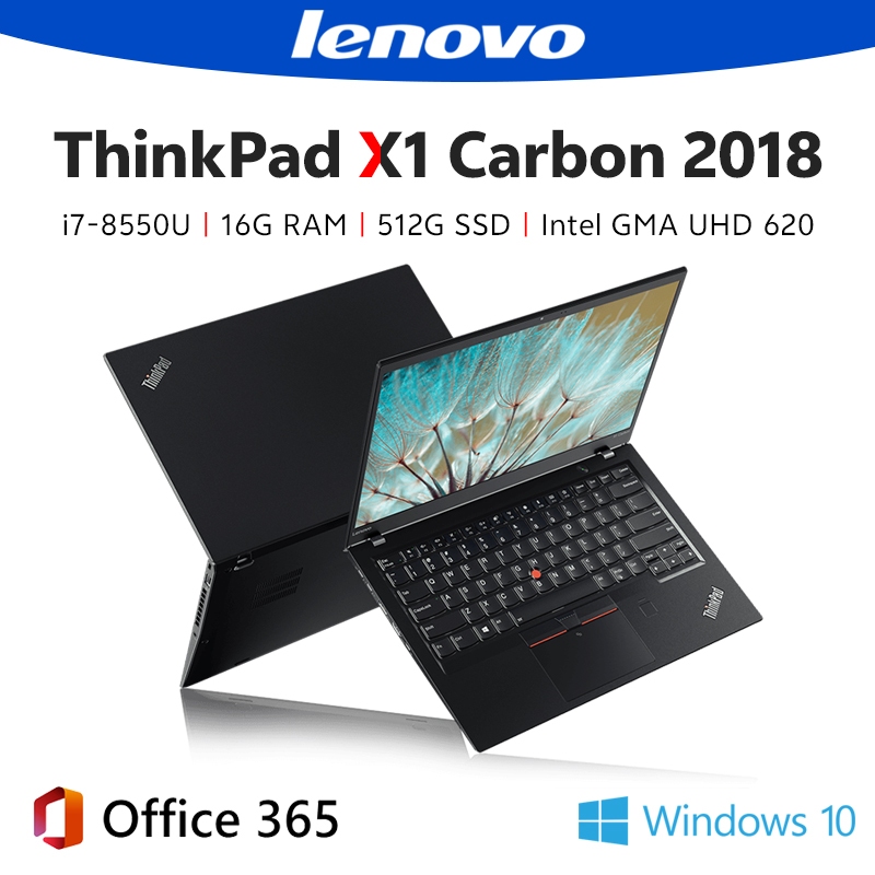 Lenovo ThinkPad X1 Carbon 2018 14 inch Laptop Light and portable ...