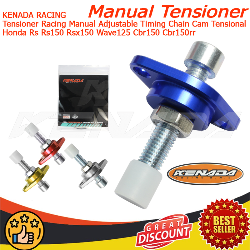 KENADA RACING Manual Tensioner - Wave 125 / Xrm 125 / Click 125 150 ...