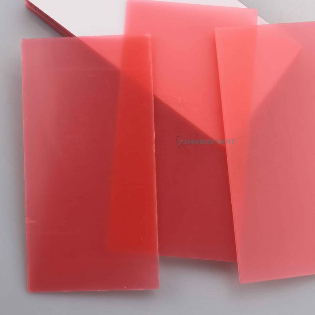 20 Sheets/box Dental Lab Base Plate Red Utility Wax Red Modeling Wax ...