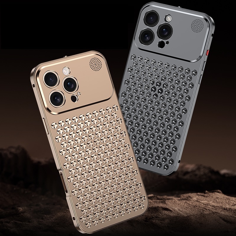 Luxury Fragrance Rimless Aluminum Metal Case For iPhone 17 16 16pro max ...