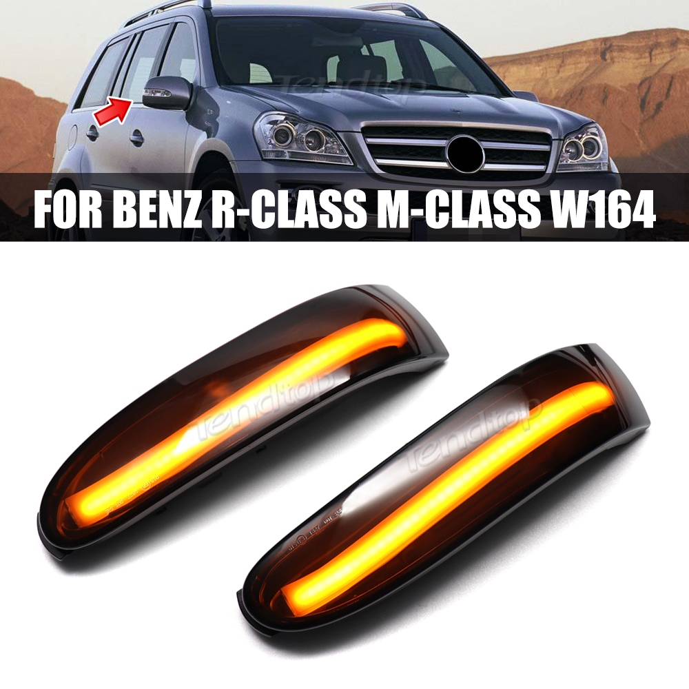 Opticos 06-08 Mercedes Benz W164 Ml350/500 Led Secuencial