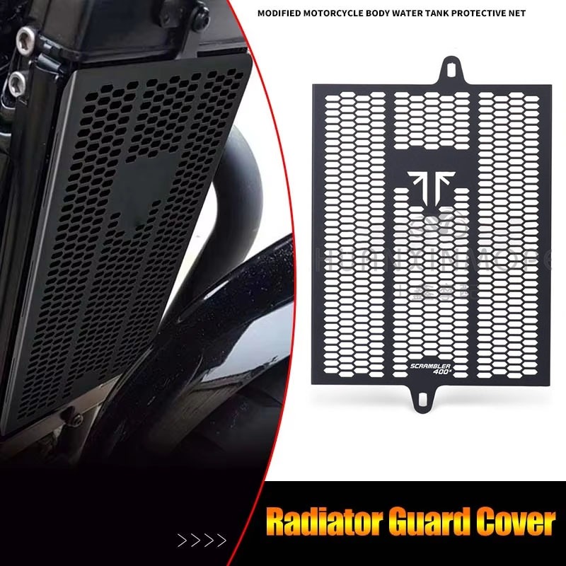 Motorcycle Aluminum Radiator Grille Guard Grill Cover Protector Parts ...