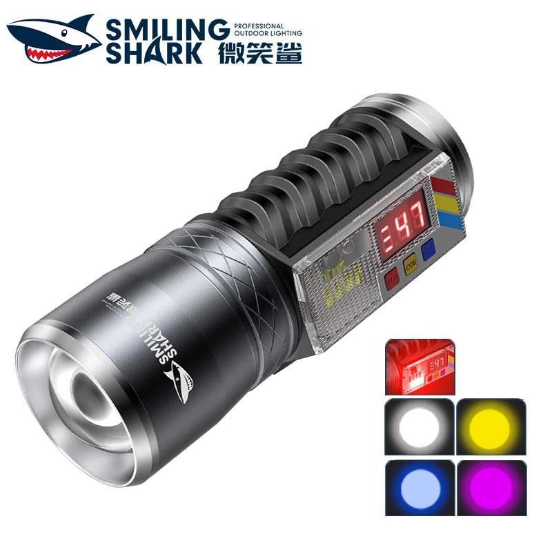 SmilingShark DY3002 Sensor Torch Light Super Bright Photography ...