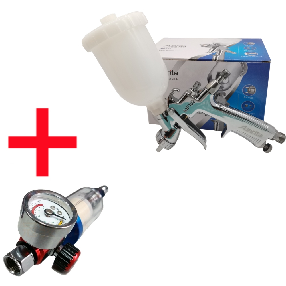 Auarita MP102 LVMP car spray gun for paint Mini Professional LVMP Spray ...