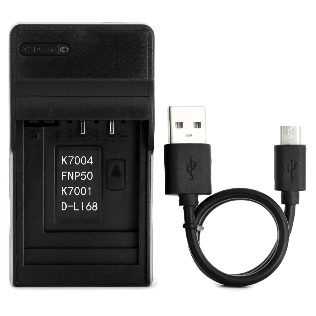 AccuCell Batteria Per Pentax D-Li68 - 3,7V 700mAh - Compatibile Con Optio A36, S10, S12 - 2