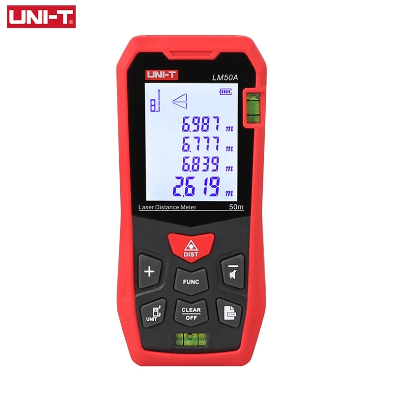 UNI-T Laser Rangefinder LM50A LM70A LM100A LM120A Laser Distance Meter ...