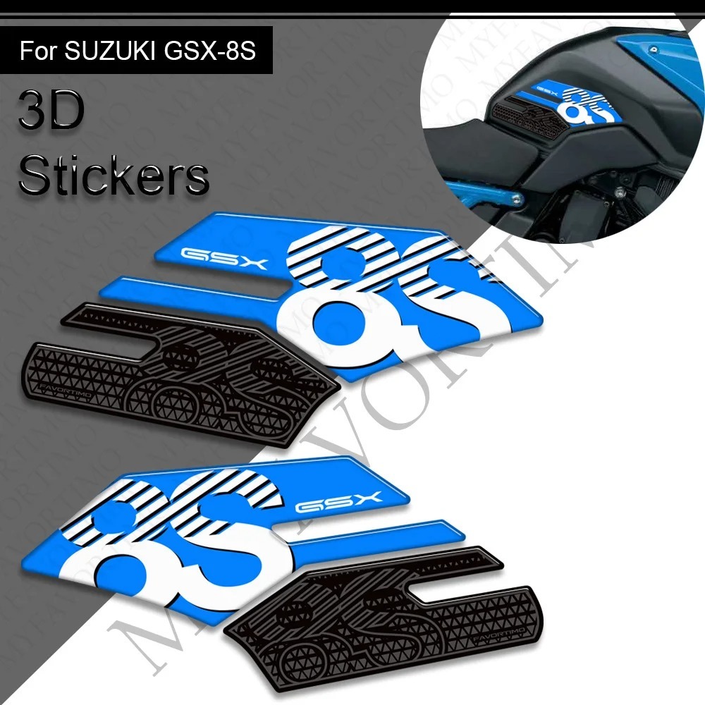 Tankpad Aufkleber Für Suzuki GSX 8S 2023-2024 - Kniegriff & Schutz
