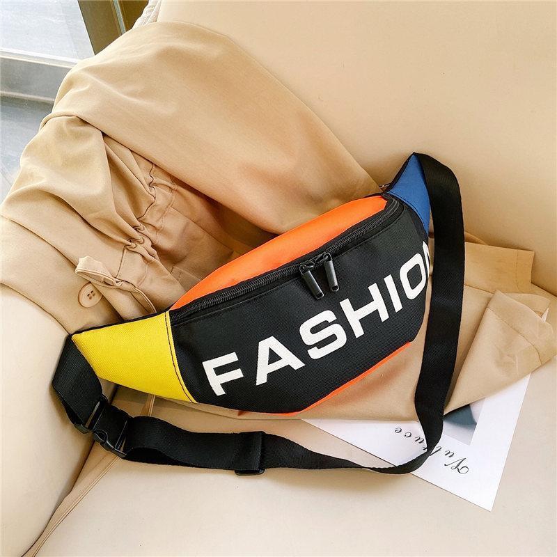 Posh bag lelaki Casual Travel Push bag lelaki Su pre me men and women fashion chest bag INS waist bag Shopee Malaysia