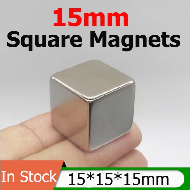 15mm Square Magnets, Super Strong Magnets Powerful Magnets for Stud ...
