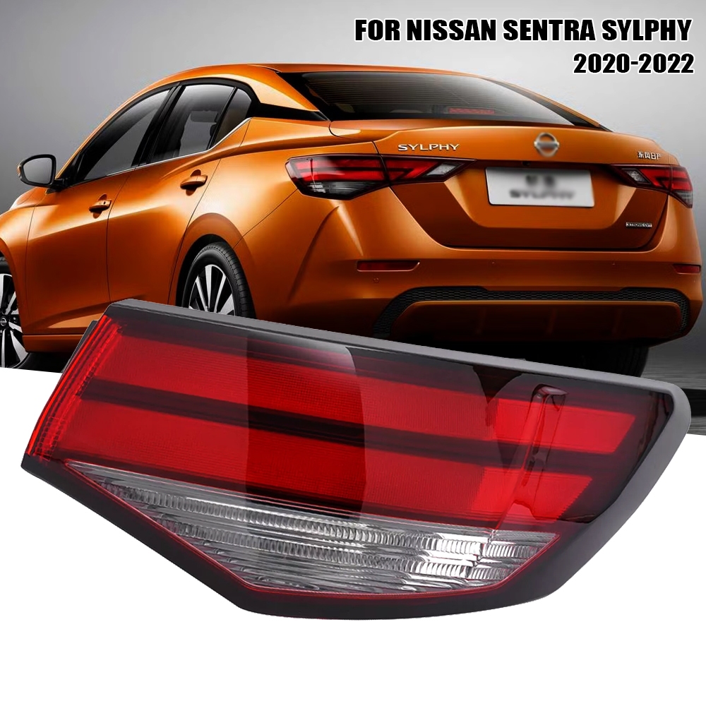 Right Rear Tail Light For Nissan Sentra 2020-2023 Brake Outer Rear Stop W/Bulbs - Foto 10