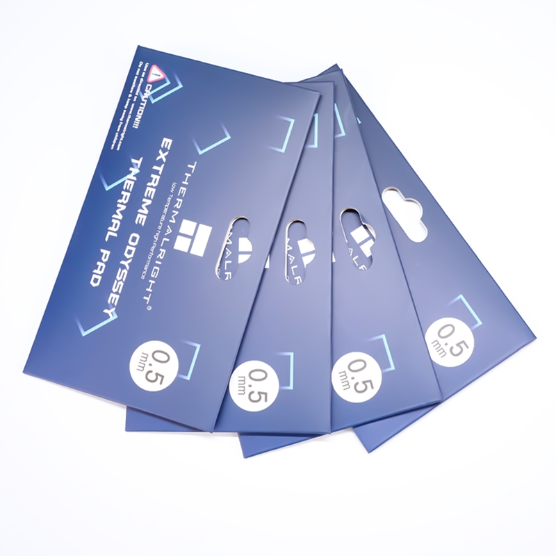Coussinets Thermiques 12,8 W/mK - Silicone Non Conducteur Pour Refroidissement PC, GPU, SSD, 120x120x2,5 Mm - 2