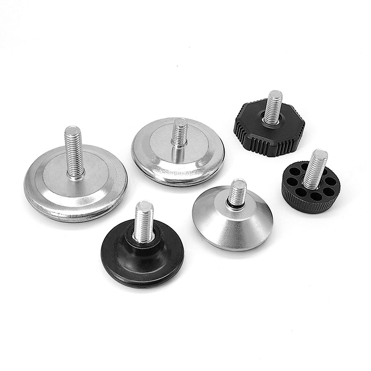 M6 M8 M10 Adjustable levelling height table chair foot extension screw ...