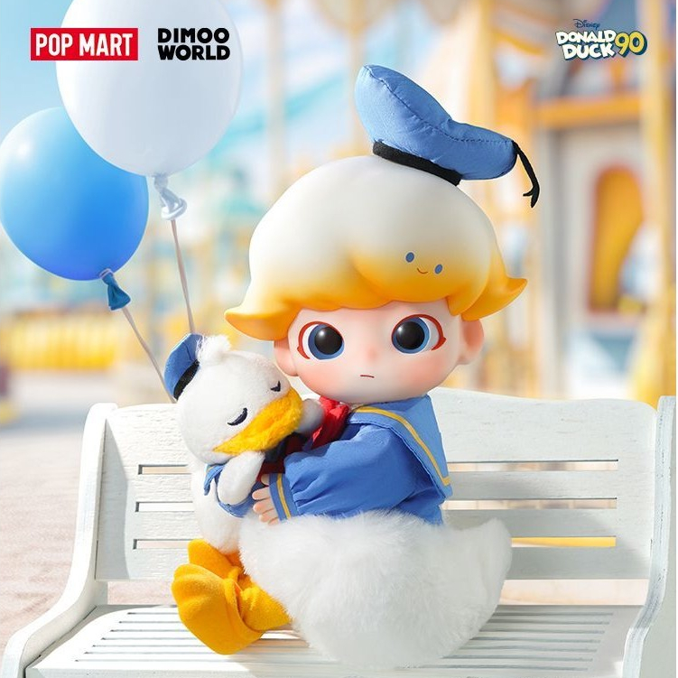 Dimoo Donald Duck 1/8 Action Figure | P POPMART Toy Gift Cute Doll ...