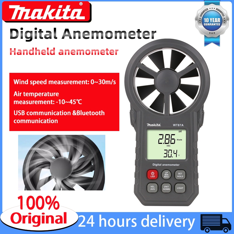 【Ready Stock】10-year warranty Original Makita Digital anemometer ...