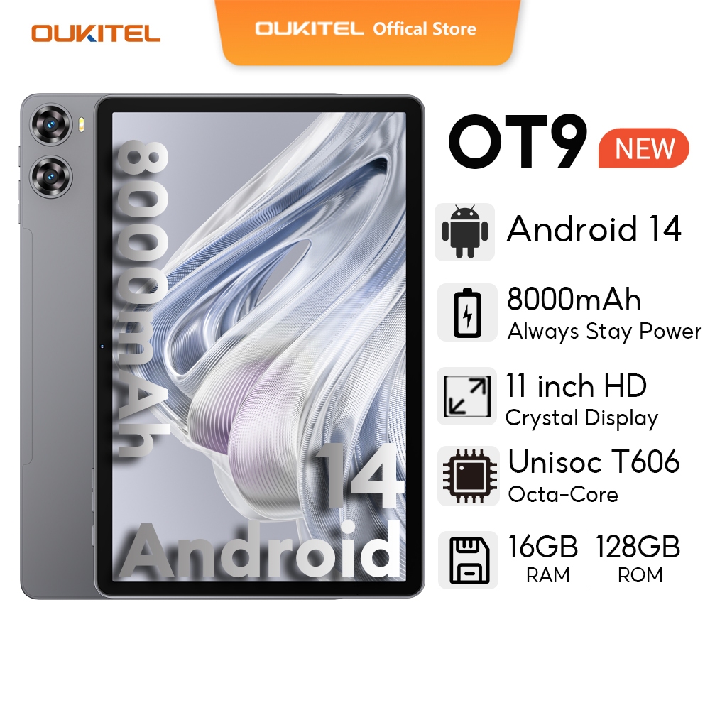 OUKITEL OT9 よそ 11インチタブレット 16GB/128GB