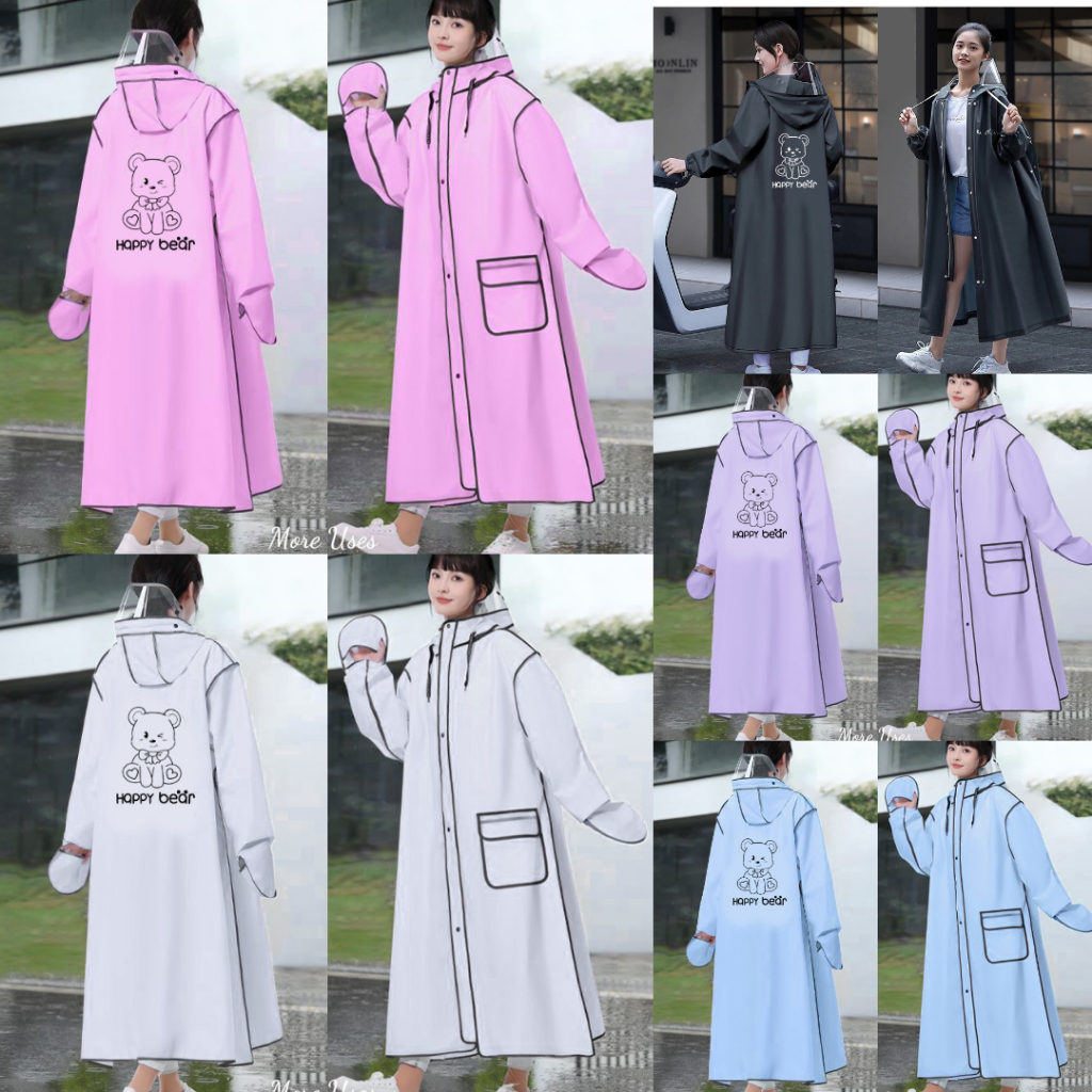 Scooter Rain suit motorcycle raincoat Double Layer one-piece raincoat ...