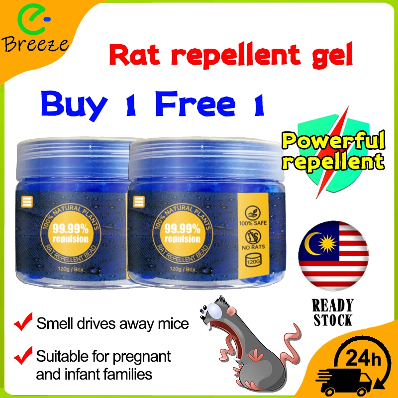 Buy 1 Free 1 Breeze Rat repellent gel Mouse repellent Penghalau tikus ...