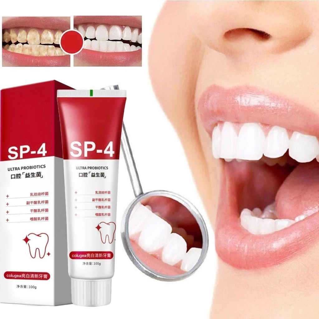 SP-4/6 120g Whitening Toothpaste Probiotic Caries Toothpaste for Bad ...