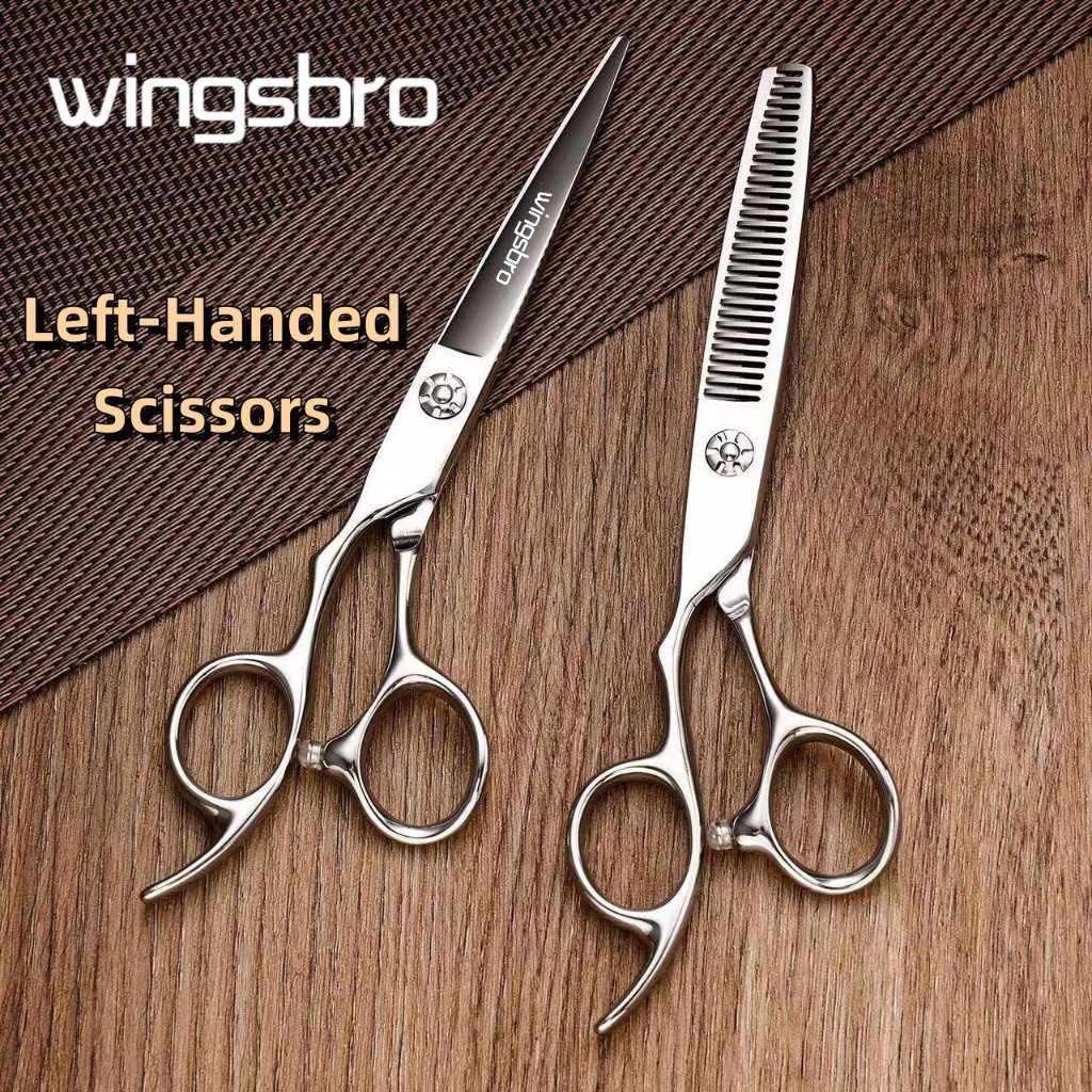 6.5 inch Professional Left-hand Hair Scissors Hair Salon Barber ...