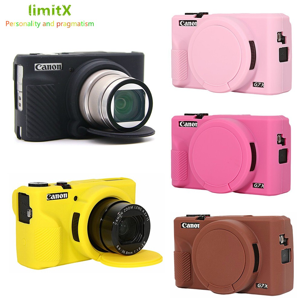 G7X3 G7X2 Custodia in silicone per armatura Custodia per fotocamera Custodia protettiva per Canon Powershot G7X Mark III II G7XIII G7XM3 G7XII G7XM2  44