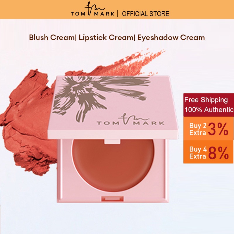 TOM MARK Blush Natural Long Lasting Matte Waterproof Cheek Blusher ...