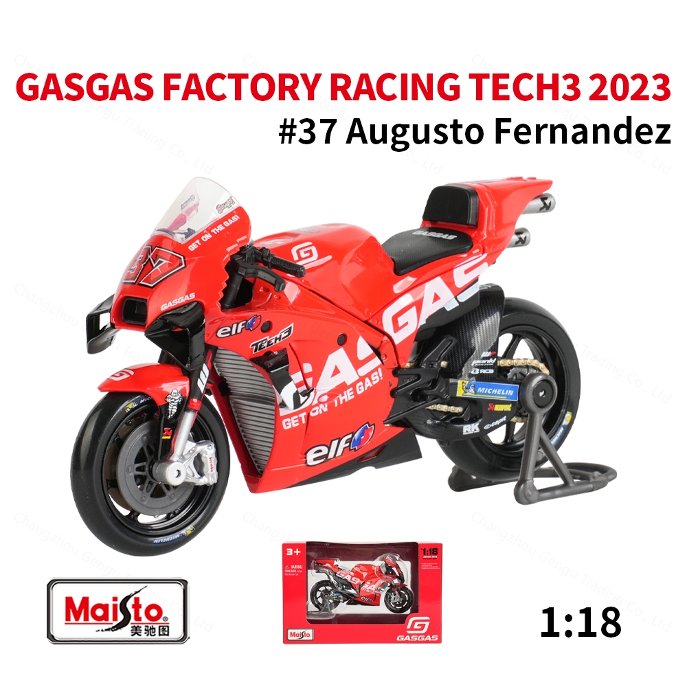 Maisto 1:18 2023 GP Racing GASGAS Factory Racing Tech3 Die Cast ...