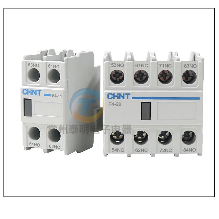 CHNT CHINT CJX2 Series AC Contactor Auxiliary Contact F4-02 F4-04 F4-11 ...