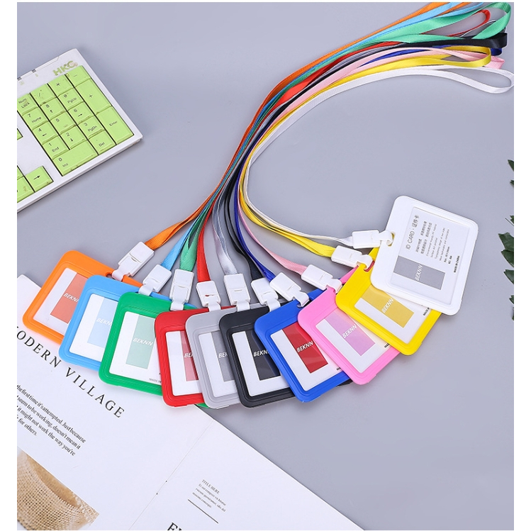 Yoy _ Wholesale Simple Solid Color Double-Sided Transparent Work ID ...