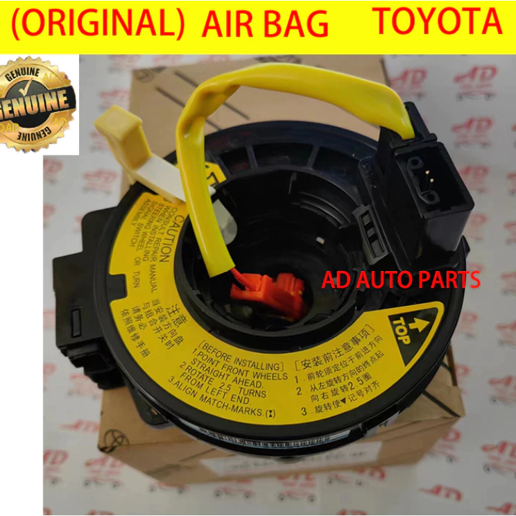 ORIGINAL TOYOTA CLOCK SPRING VIOS NCP42 ALTIS ZZE121 ZZE122 CAMRY ACV30 ...