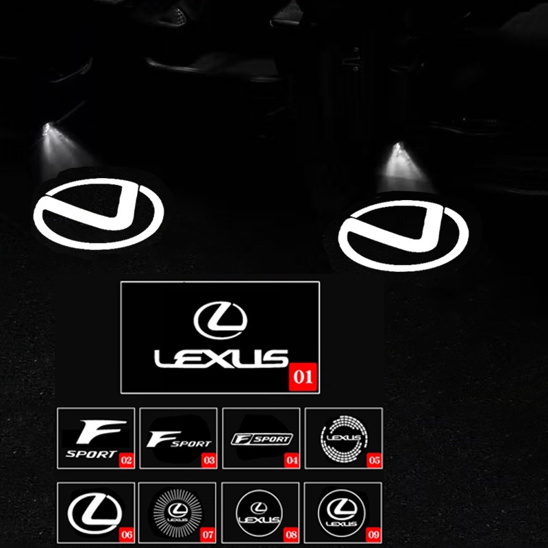 2Pcs Lexus RX es GX LS LX RX300 RX330 RX350 is250 LX570 is200 car door ...