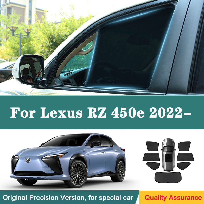 Car Sunshade For Lexus RZ 450e 2022 2023 2024 Car Sunshade Front Rear ...
