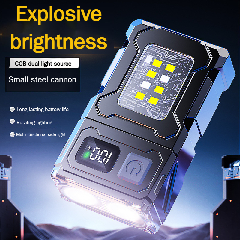 Outdoor multifunctional LED flashlight with strong and ultra bright ...