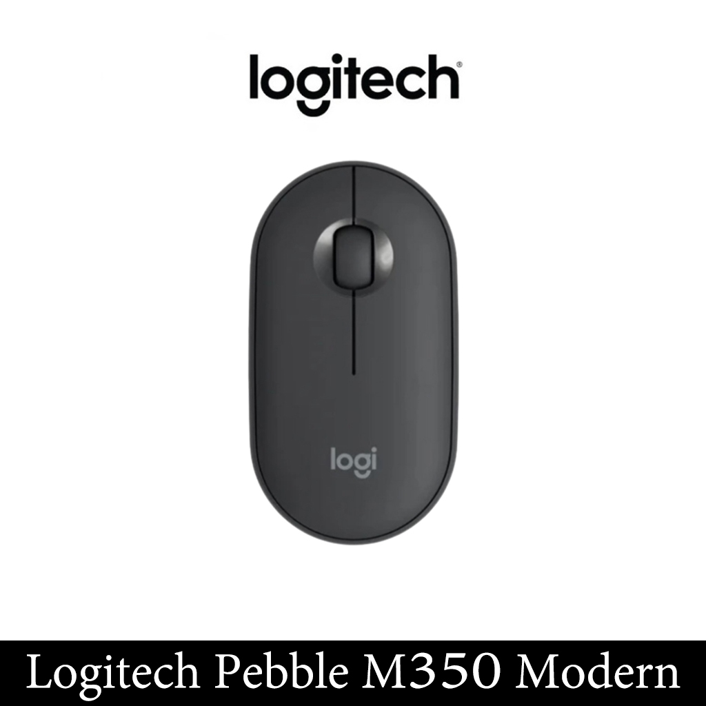 Logitech Pebble M Wireless Mouse With Bluetooth Or Ghz Receiver