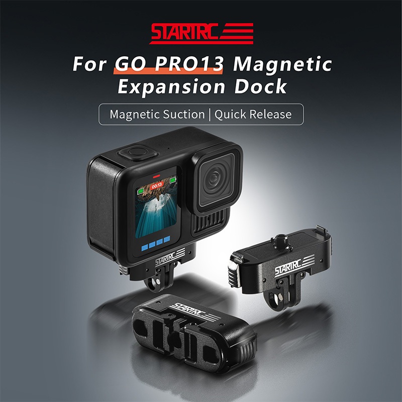 For GoPro Hero 13 Magnetic Quick Disassembly Installation Adapter GoPro ...