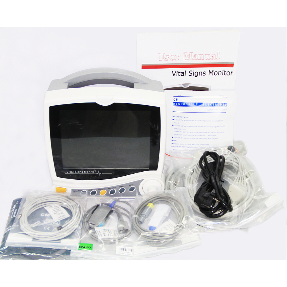 CONTEC CMS6800 ICU patient monitor vital signs monitor 6 parameters ...