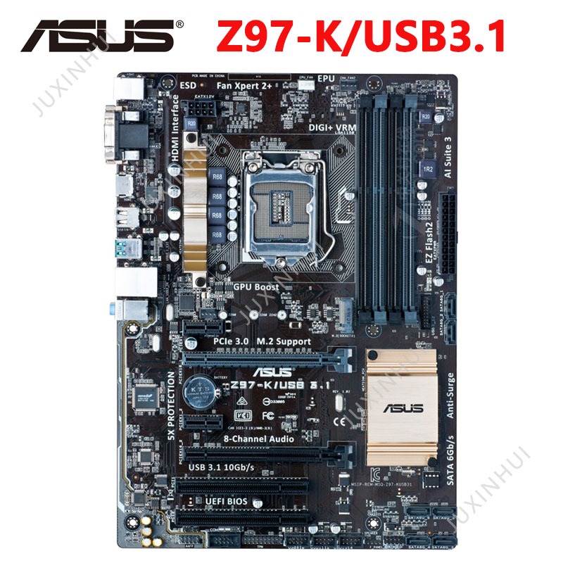 Use Asus Z97-K/USB3.1 Z97-E Z97-A/USB3.1 MAXIMUS VII RANGE Z97-PRO WIFI ...