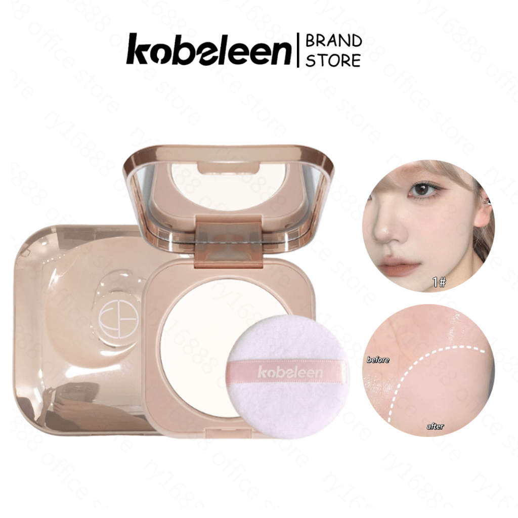 Kobeleen Pressed Powder 8.5g Matte Mist Makeup Lasting Facial Oil ...