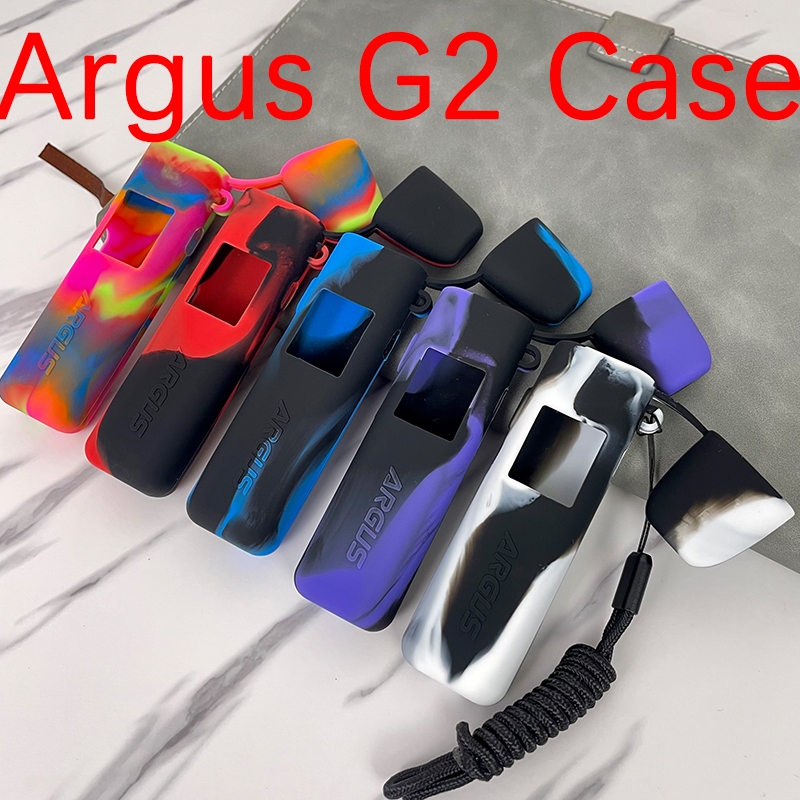 Silicone Case For VooPoo ARGUS G2 With Free Laca Lanyard Protective Texture  Skin Cover Rubber Soft Bag | Shopee Malaysia
