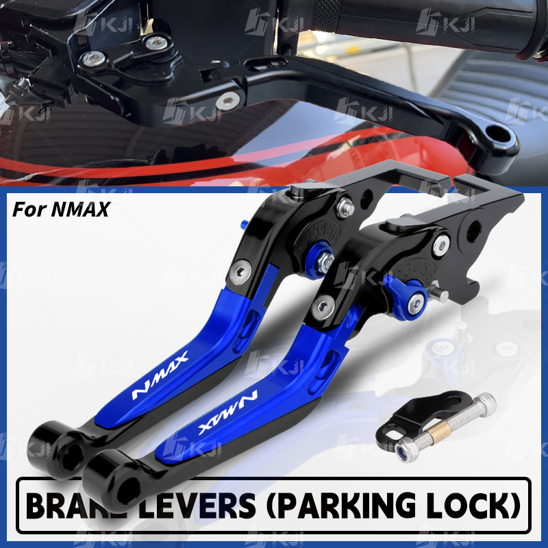 Juego De Manetas Ajustables Para Yamaha NMAX 125/155/160 (2015-presente) - Aleación CNC, Varios Colores