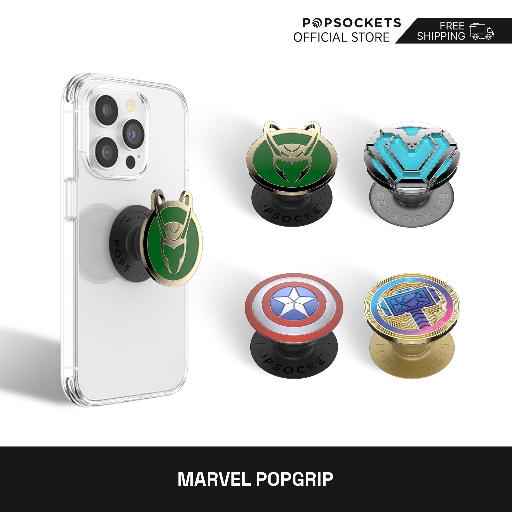 PopSockets Enamel Marvel PopGrip | The Premium Phone Grip | PopGrip ...
