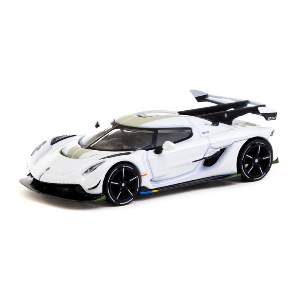 Tarmac Works T64G-TL052-WH 1/64 Koenigsegg Jesko Attack White Lamley ...
