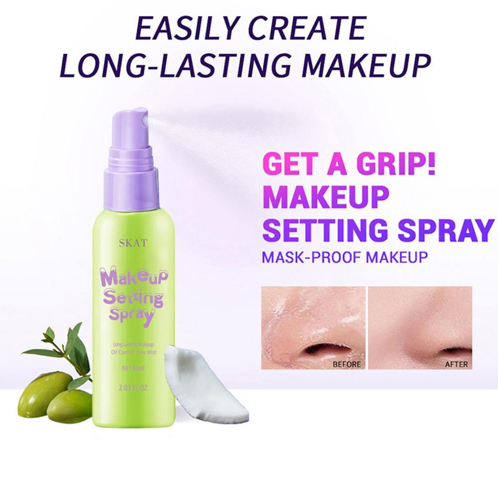 Waterproof And Long-lasting Makeup Setting Spray, Gentle Makeup Setting ...