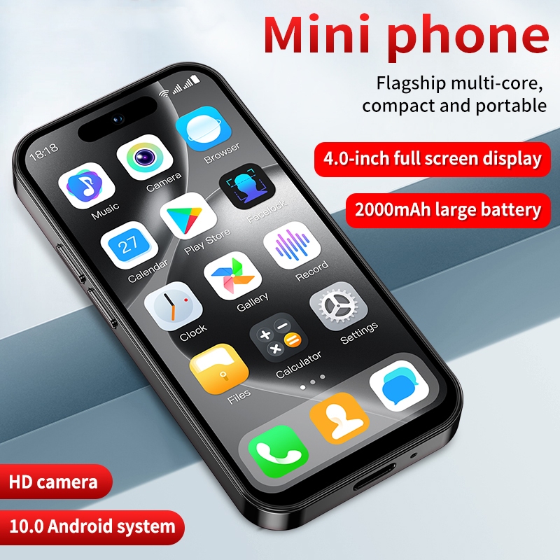 M16Pro mini 4-inch 3G smartphone Android 10.0 dual SIM dual standby ...