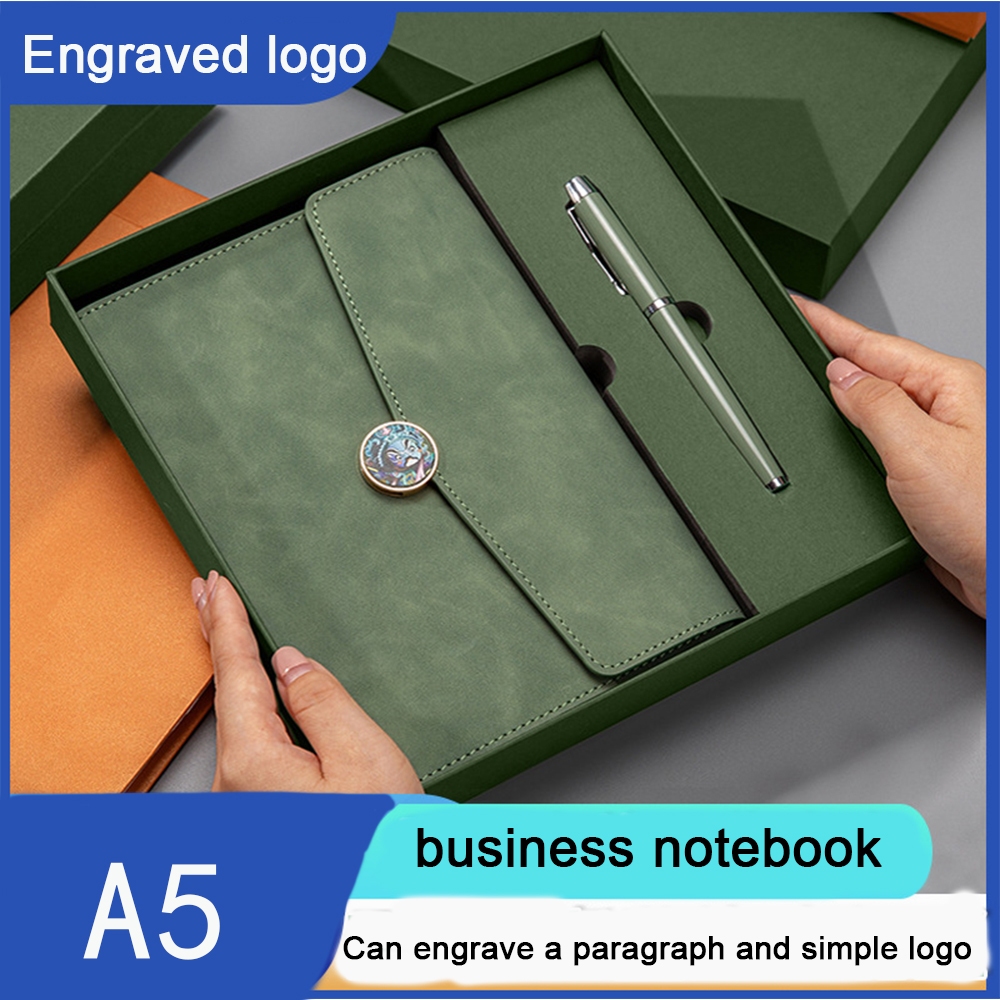 (Can Engrave Logo) A5 buckle student subject notebook, lined pages ...