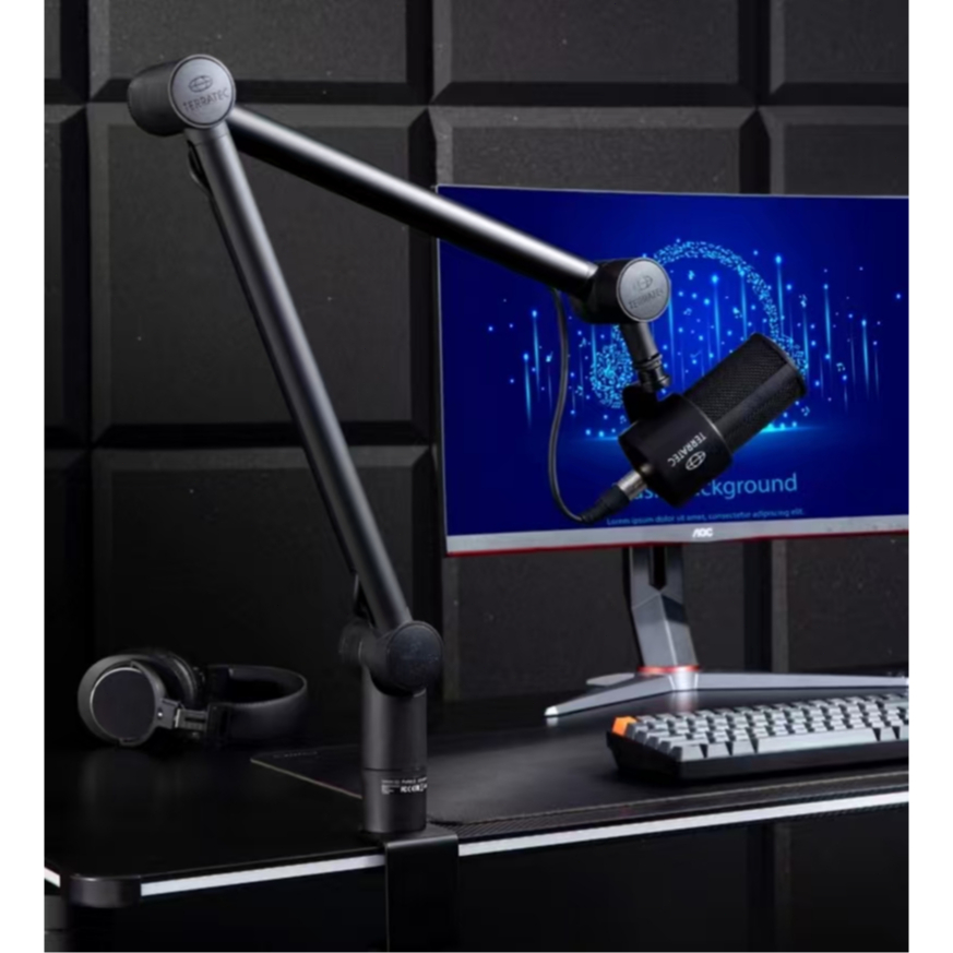 Dynamic Microphone Desktop Cantilever Stand Professional Live Streaming ...