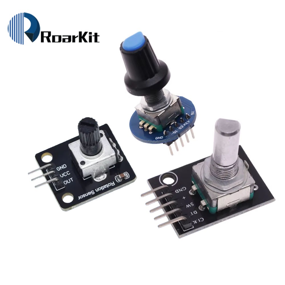 360 Degrees Rotary Encoder Module Rotary Potentiometer Analog Knob ...