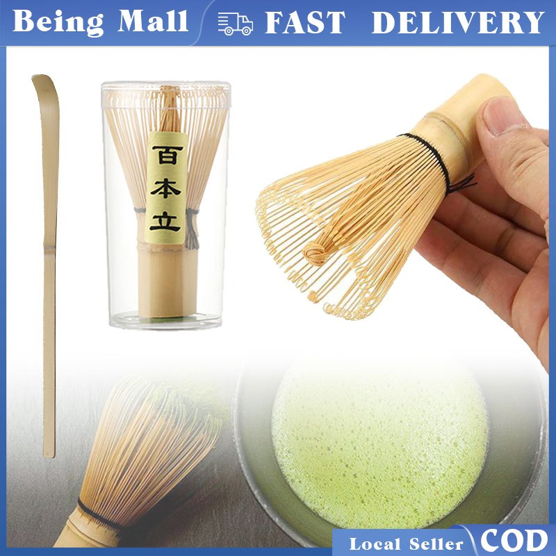Frusta In Bambù Chasen Per Matcha - 100 Bastoncini, Tradizionale Giapponese - Foto 8